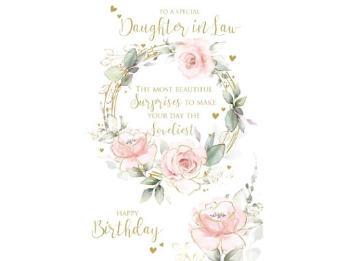 Picture of SPECIAL DAUGHTER IN LAW BIRTHDAY CARD